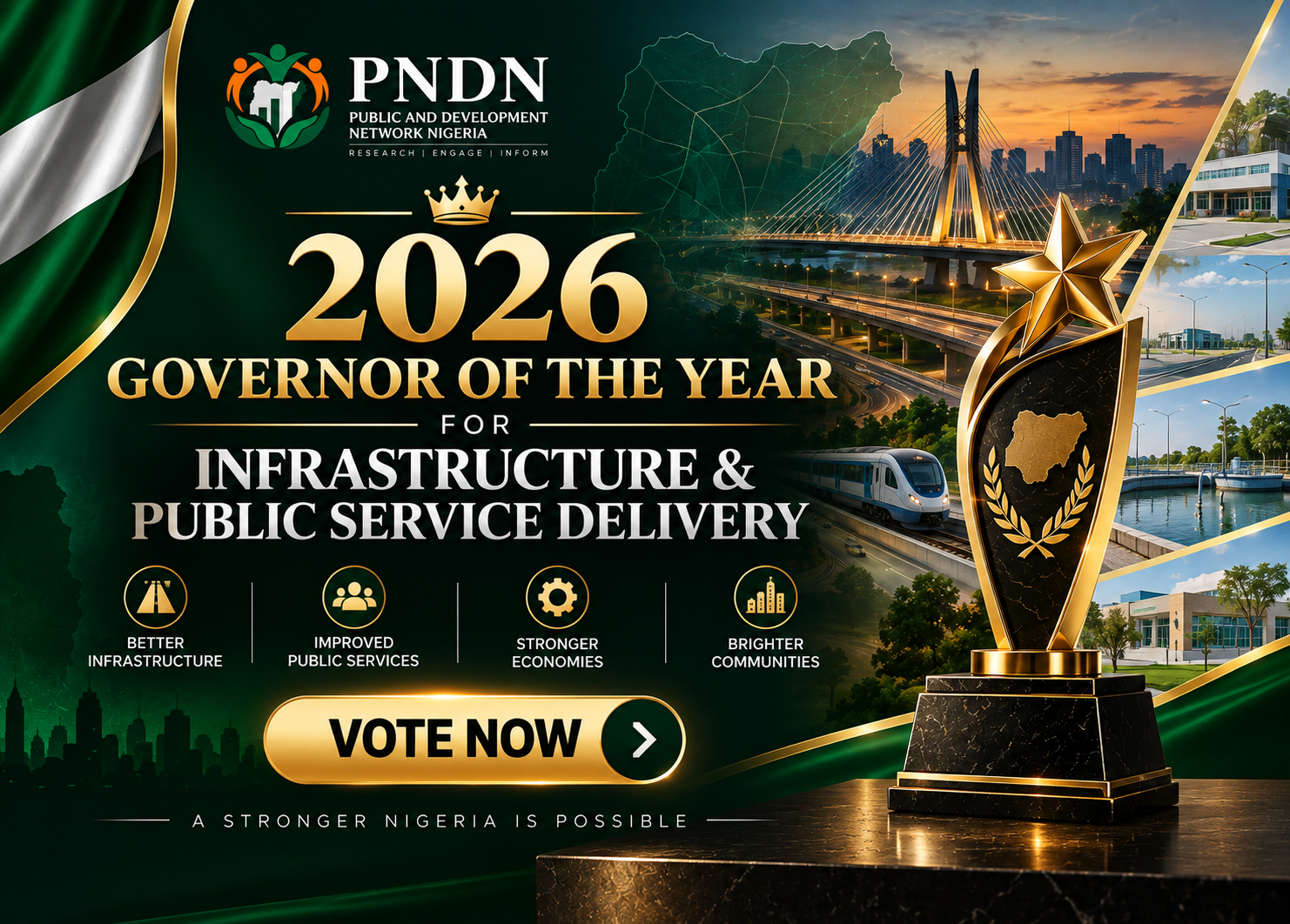 2026 Governor of the Year for Infrastructure & Public Service Delivery