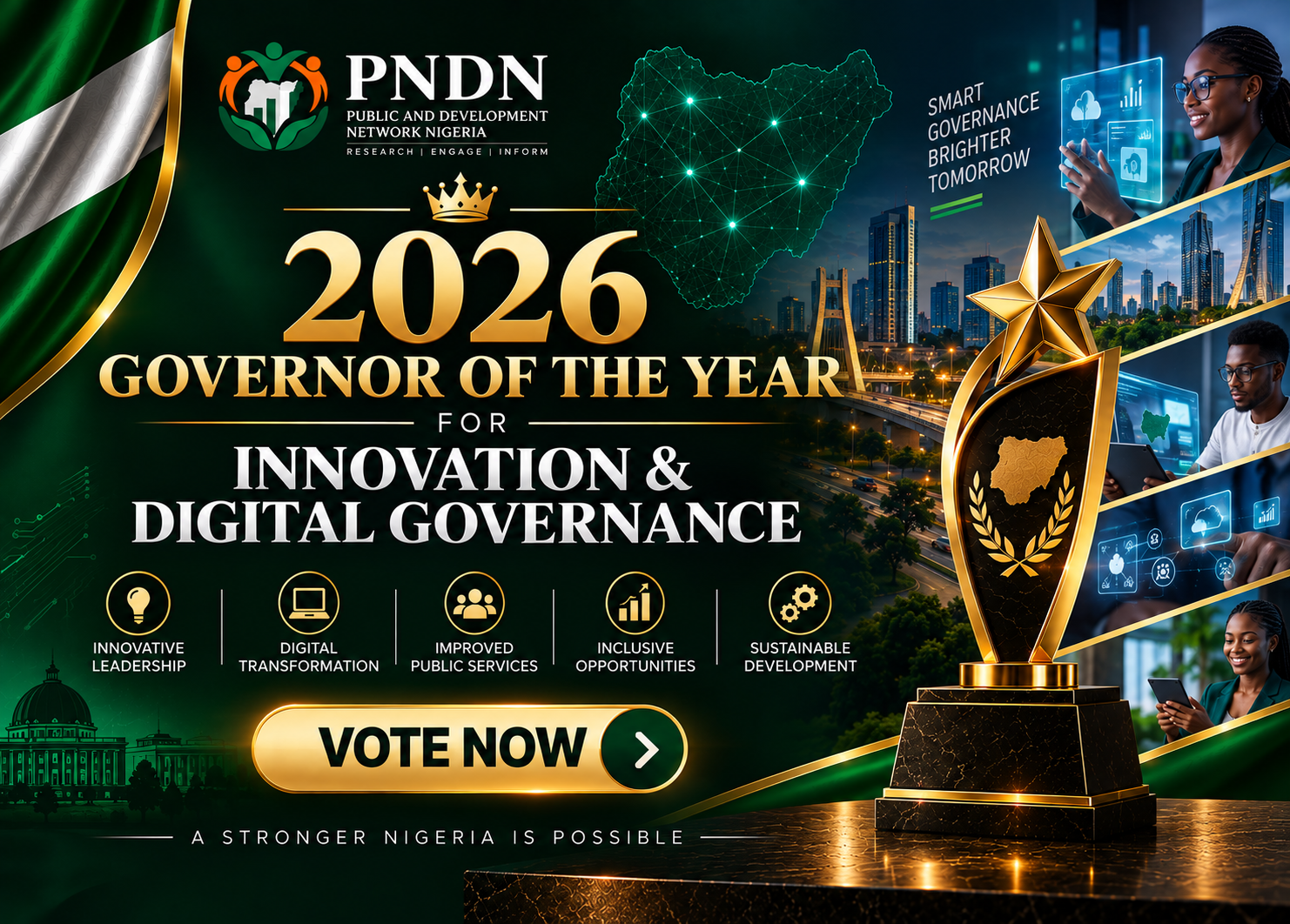 2026 Governor of the Year for Innovation & Digital Governance